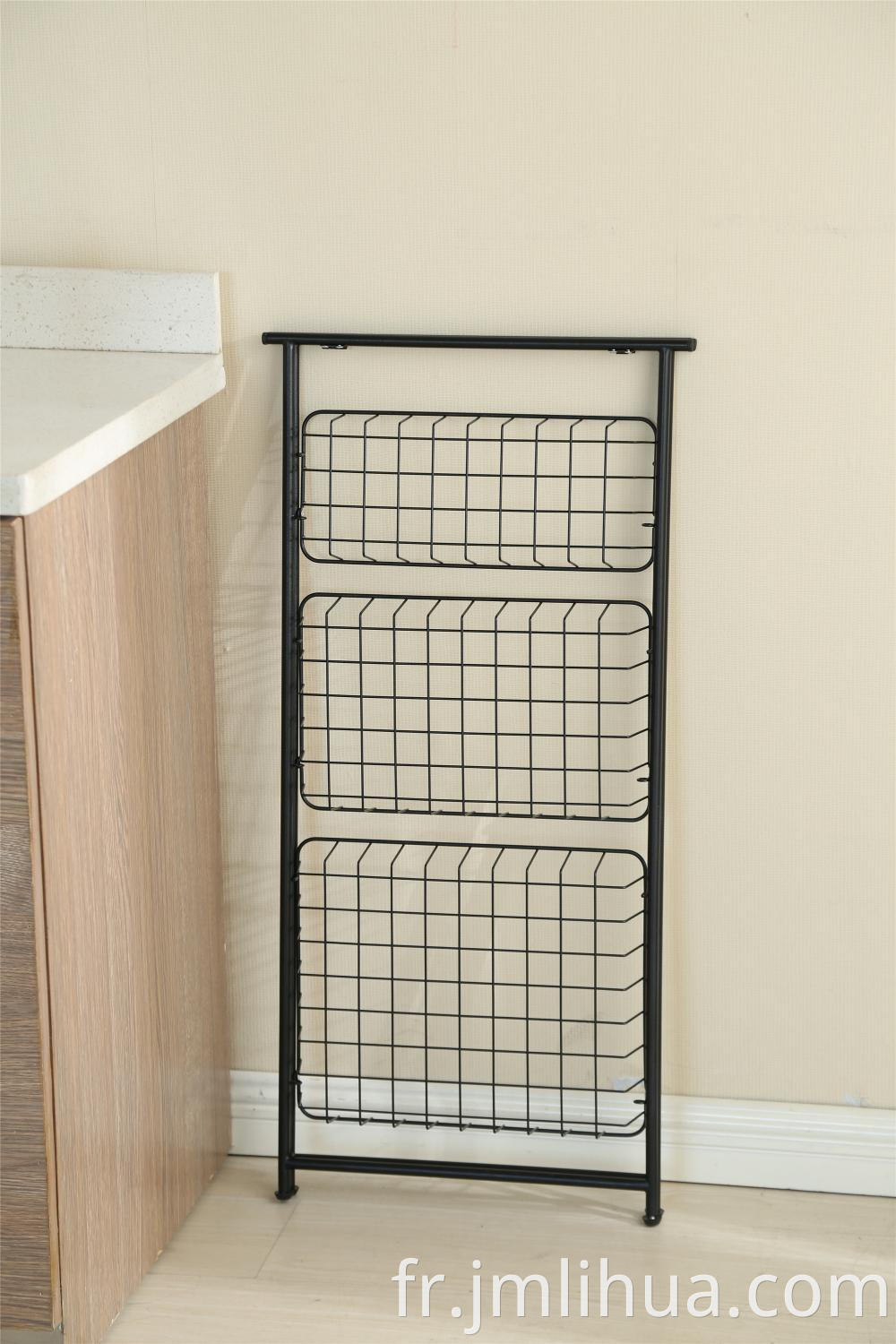 small metal shelf 